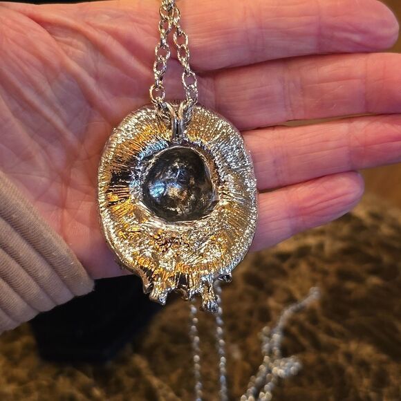 Austrian Crystal Necklace! SPRINGTIME HAT 17.5' Drop,NWOT! - Picture 6 of 12